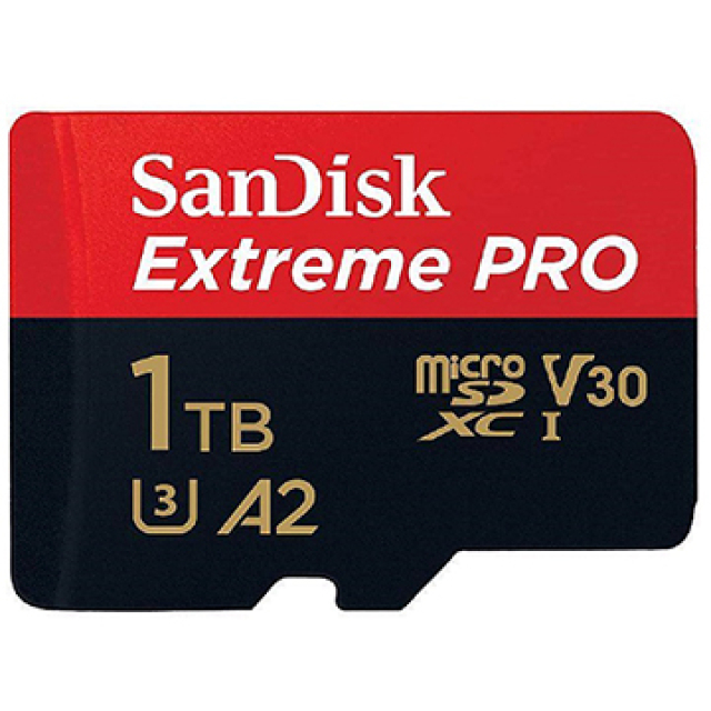 SanDisk 1TB 1TG microSDXC Extreme Pro【170MB/s】UHS U3 4K V30 A2 C10 SDSQXCZ-1T00 手機記憶卡