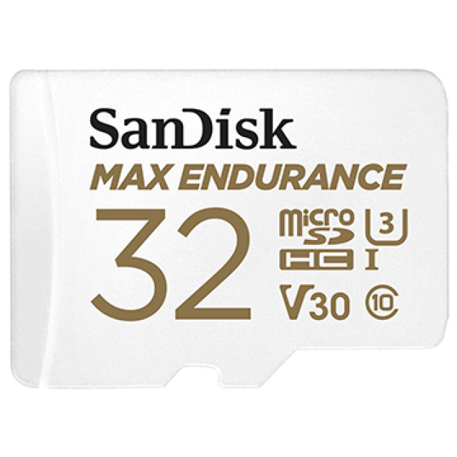 SanDisk 32GB 32G microSDHC【Max Endurance】microSD SD V30 U3 4K C10 錄影記憶卡