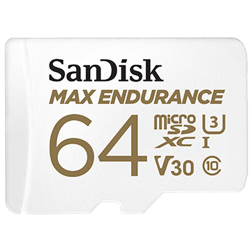 SanDisk 64GB 64G microSDXC【Max Endurance】microSD SD V30 U3 4K C10 錄影記憶卡