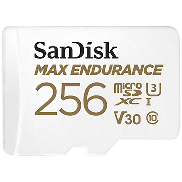 SanDisk 256GB 256G microSDXC【Max Endurance】microSD SD V30 U3 4K C10 錄影記憶卡