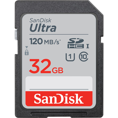 SanDisk 32GB 32G SDHC【120MB/s】SD Ultra UHS C10 SDSDUN4-032G 相機記憶卡