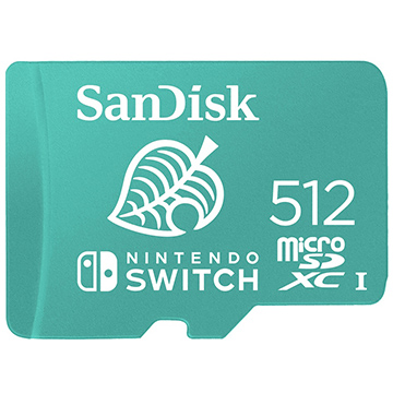 SanDisk 512GB 512G [Nintendo SWITCH microSDXC 100Mb/s U3 任天堂 專用記憶卡