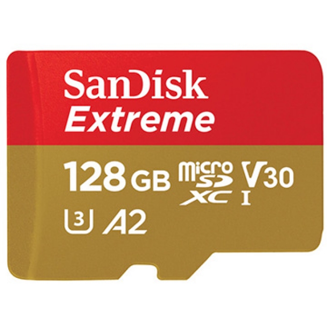 SanDisk 128GB microSDXC【190MB/s Extreme】4K U3 A2 手機記憶卡