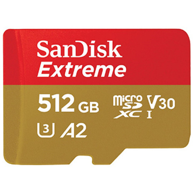 SanDisk 512GB 512G microSDXC【Extreme 190MB/s】UHS 4K U3 V30 A2 C10 手機記憶卡