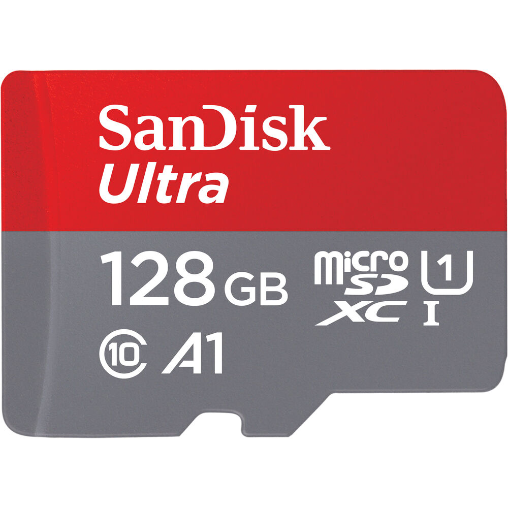 SanDisk 128GB microSDXC Ultra【140MB/s】SDXC U1 A1 SDSQUAB-128G 手機記憶卡