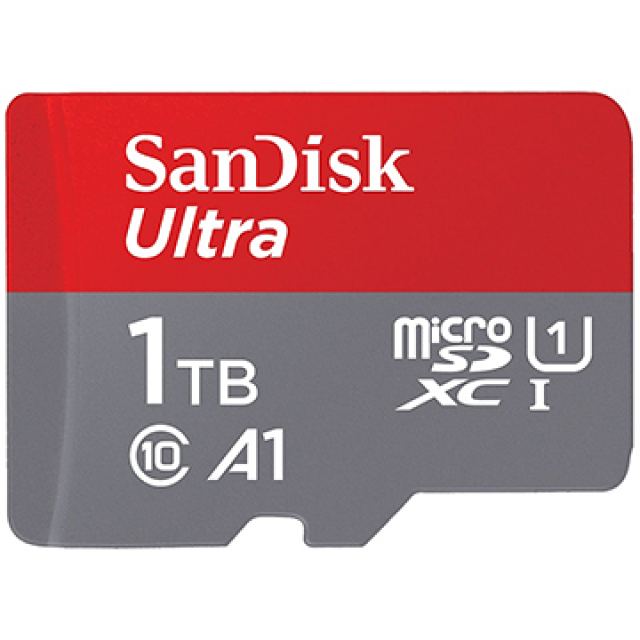 SanDisk 1TB microSDXC Ultra【150MB/s】SDXC U1 A1 SDSQUAC-1T00 手機記憶卡