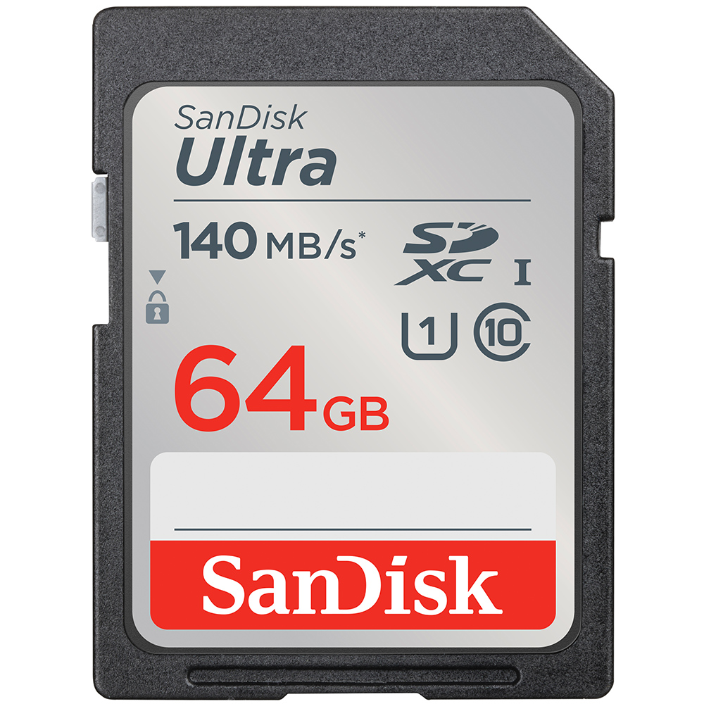 SanDisk 64GB SDXC Ultra【140MB/s】SD SDHC U1 C10 SDSDUNB-064G 相機記憶卡