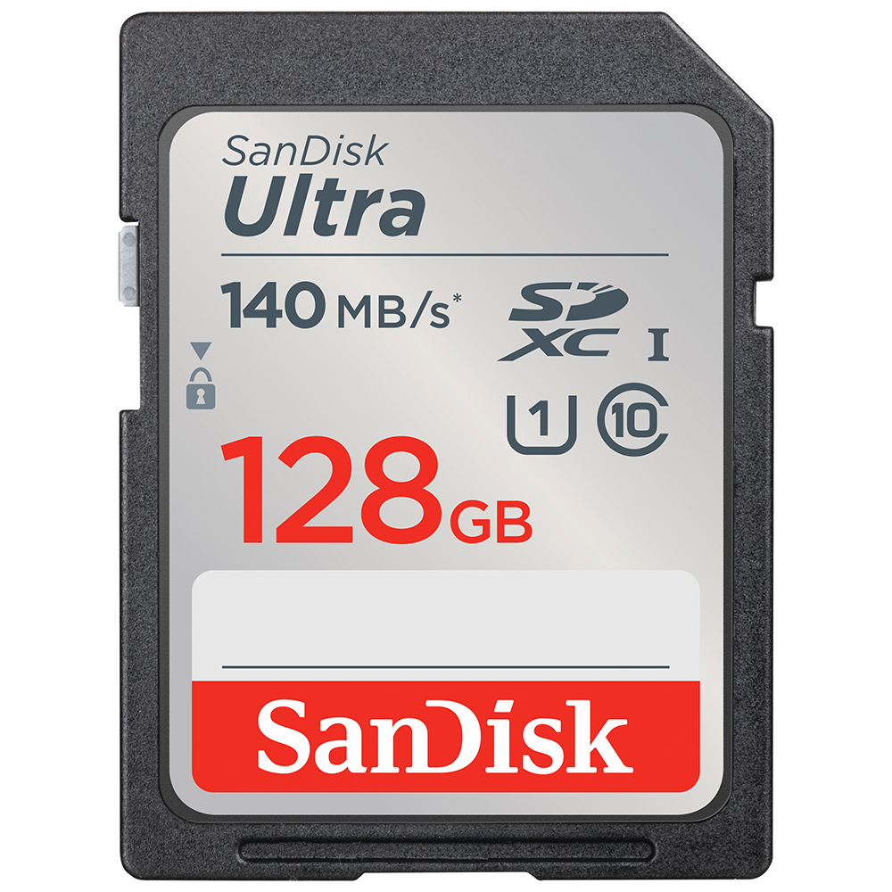 SanDisk 128GB SDXC Ultra【140MB/s】SD SDHC U1 C10 SDSDUNB-128G 相機記憶卡