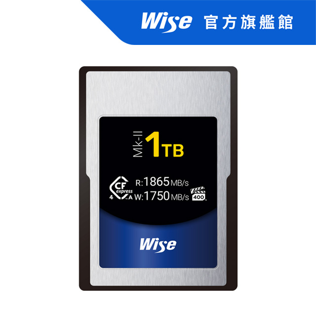 Wise 1TB CFexpress 4.0 Type A Mk-II 記憶卡