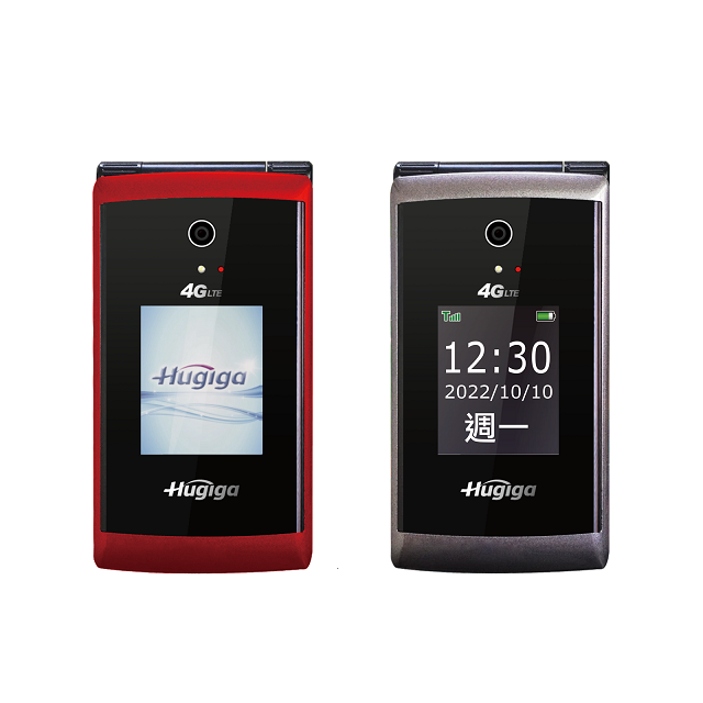 HUGIGA 4G LTE單卡折疊手機老人機 A9