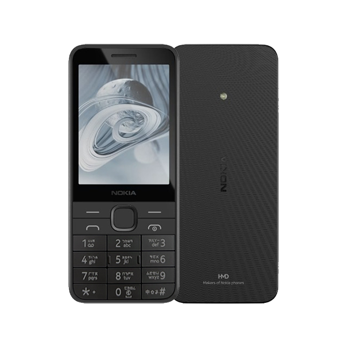 Nokia 215 4G (2024) 新版 雙卡雙待 直立式手機 無相機 注音按鍵 黑色 (一般版)