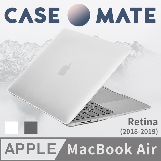 美國 CASE●MATE MacBook Air 13吋 Retina 2019 輕薄殼 - 霧面透明