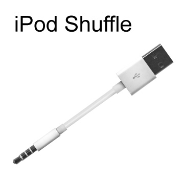 iPod Shuffle-3 充電傳輸兩用線 (副廠)