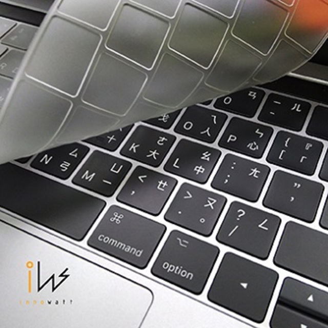 innowatt Apple MacBook Pro 16-inch專用 Pure Skin超薄透明可水洗鍵盤保護膜