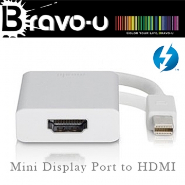 Mini Displayport to HDMI視訊傳輸線