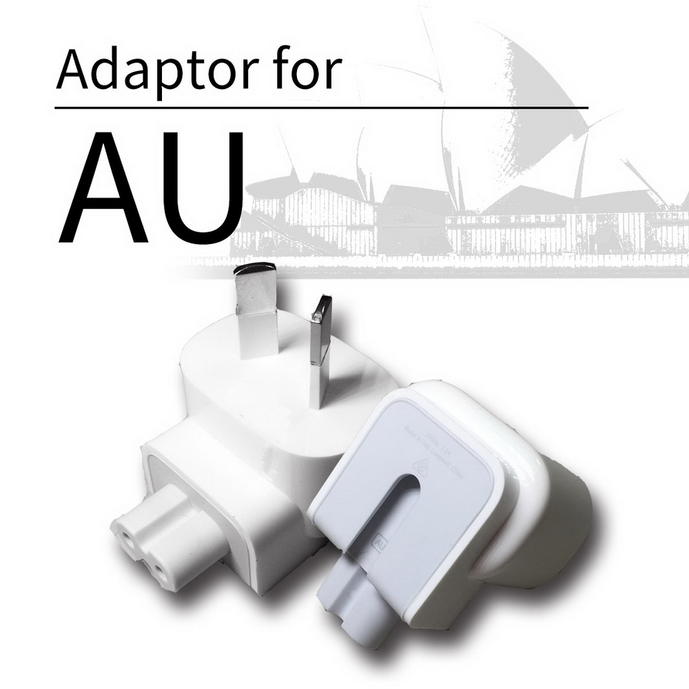 [ZIYA Apple 變壓器電源轉接頭/充電轉接頭 (AU 澳洲規格)