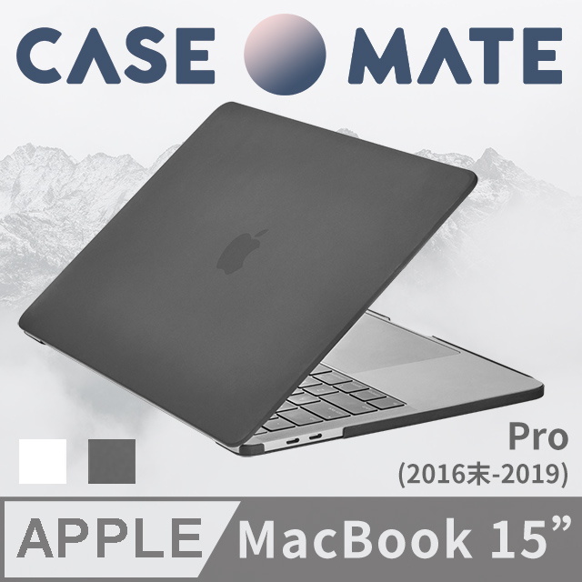 美國 CASE●MATE MacBook Pro 15吋 2019 輕薄殼 - 煙霧黑