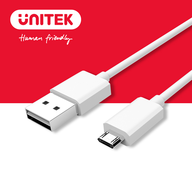 UNITEK 雙面 Micro USB傳輸線