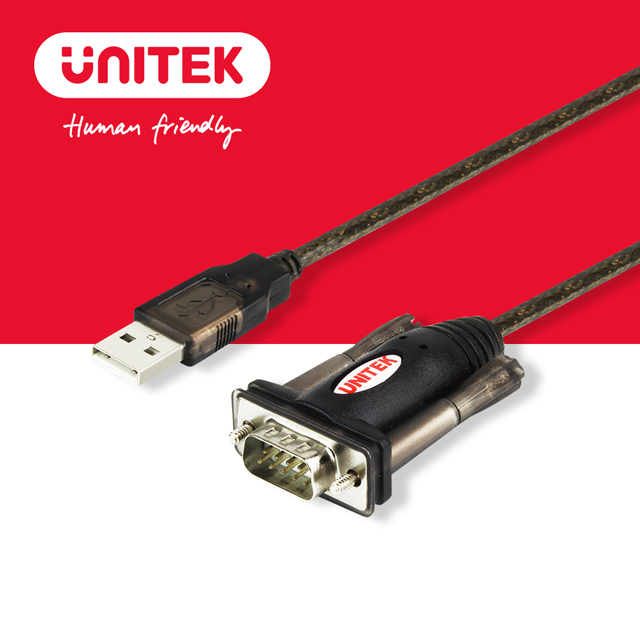 UNITEK USB2.0轉RS232串口連接線