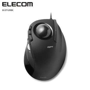 ELECOM有線中指軌跡球滑鼠
