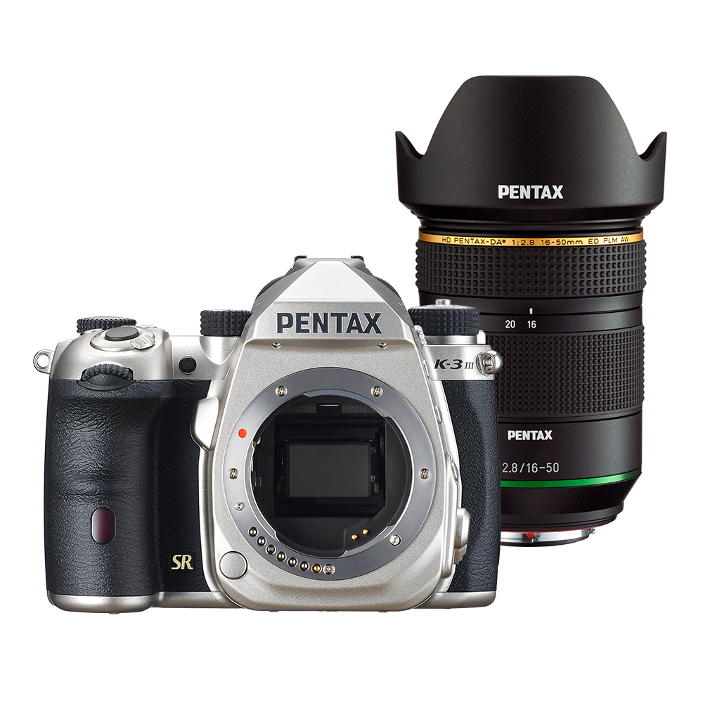PENTAX K-3 III (銀) + HD DA*16-50mmF2.8 ED PLM AW 標準變焦★鏡Kit組(公司貨)