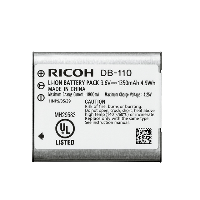 RICOH 原廠鋰電池 DB-110 公司貨