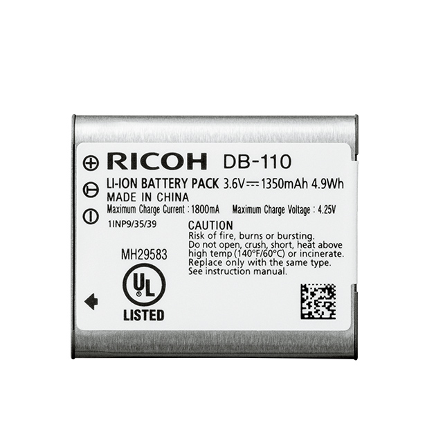 RICOH 原廠鋰電池 DB-110 平輸