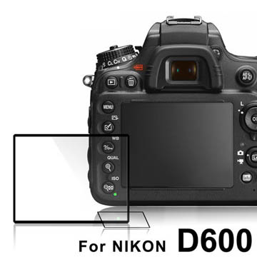 LARMOR金鋼防爆玻璃靜電吸附保護貼-NIKON D600專用