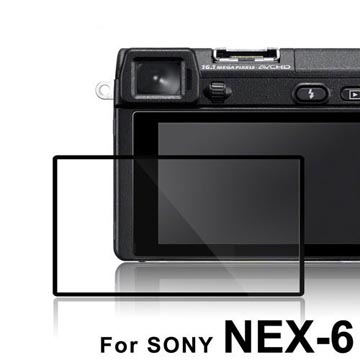 LARMOR金鋼防爆玻璃靜電吸附保護貼-SONY NEX-6專用