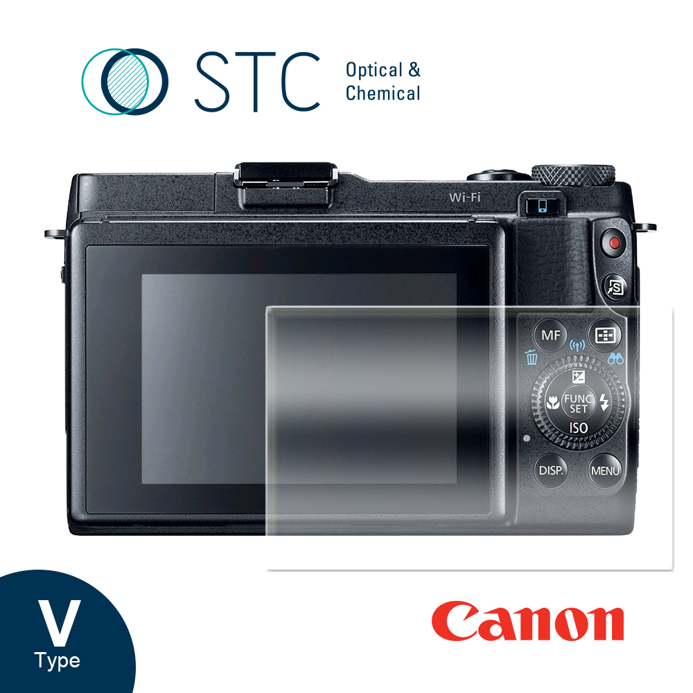 [STC CANON G1X II 專用9H鋼化相機螢幕玻璃保護貼