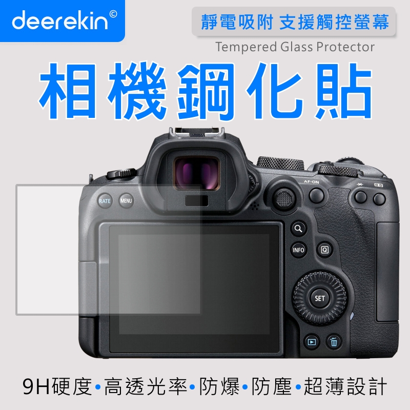 deerekin 超薄防爆 相機鋼化貼 (Canon R6專用款)