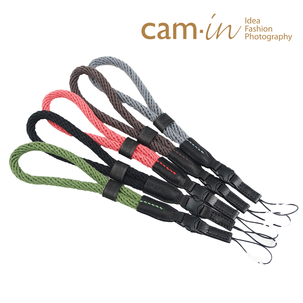 Cam-in棉質編織手腕帶細繩款