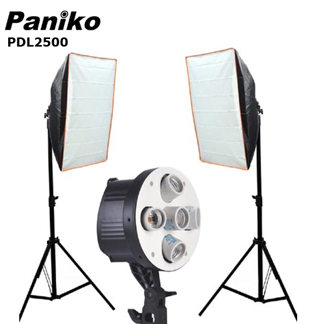 PDL2500持續光源攝影棚雙燈組合