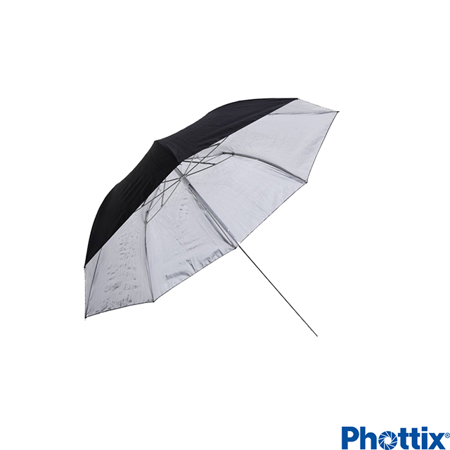 Phottix 91公分 雙節可折疊內銀色反射傘-85341