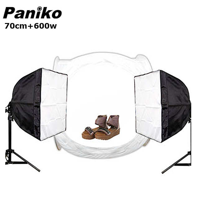 Paniko LED柔光攝影棚(70cm+600w)