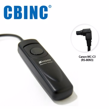 CBINC C3 電子快門線 For CANON RS-80N3