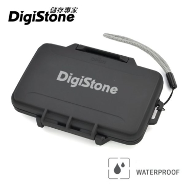 DigiStone 防水+防震加強型 16片裝(8SD+8TF)多功能記憶卡收納盒X1P(四邊防水壓條加密型)