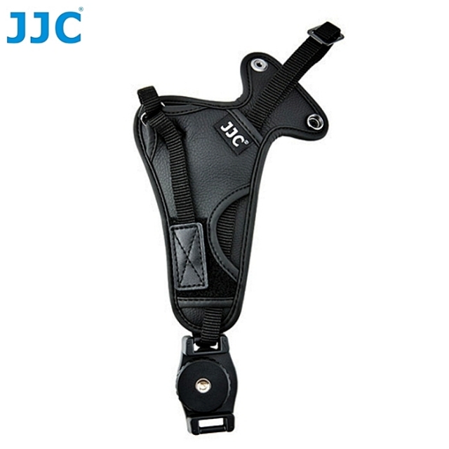 JJC單眼相機手腕帶單反手帶HS-N大(小底座、仍可裝相機背帶和直上三腳架)亦適輕單、微單和類單