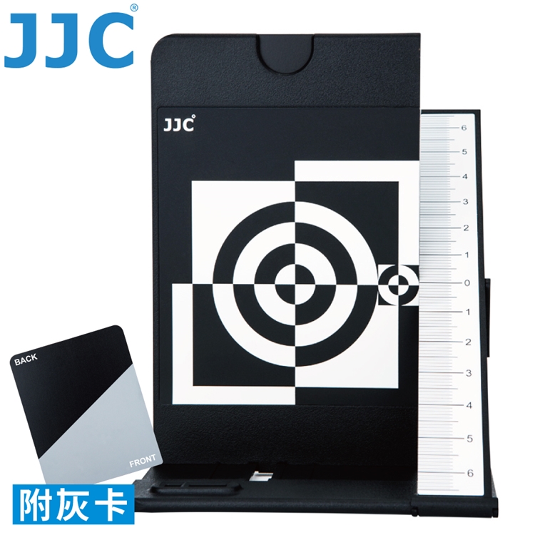 JJC手動自動對焦校正工具兼校正白平衡測光板組ACA-02(含黑卡/18%灰卡)