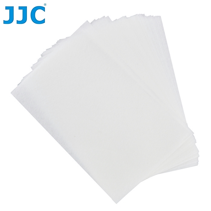 JJC鏡頭擦拭鏡紙110x74mm濾鏡除塵清潔紙CL-T2(50張棉紙)