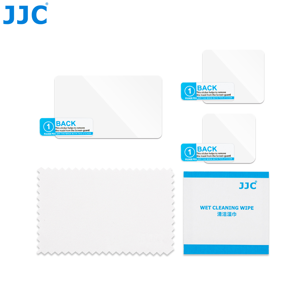 JJC副廠GoPro鋼化玻璃9H螢幕HERO 10 11 12保護貼GSP-GPH12保護膜(95%透光率/防刮)