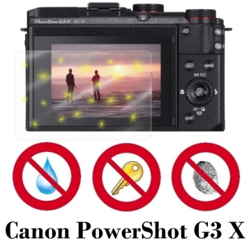 D&A Canon PowerShot G3 X相機專用日本原膜NEW AS玻璃奈米螢幕保護貼