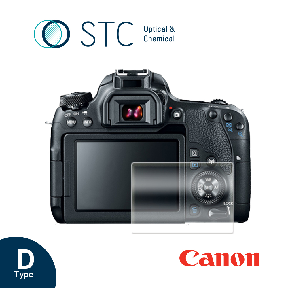 [STC CANON 70D/80D/77D/90D 專用9H鋼化相機螢幕玻璃保護貼