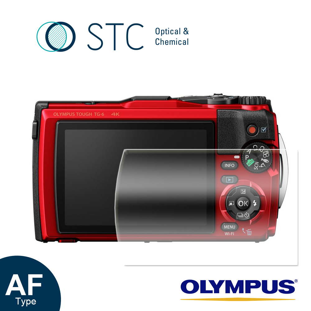 [STC OLYMPUS TG-6(左側弧邊) 專用9H鋼化相機螢幕玻璃保護貼