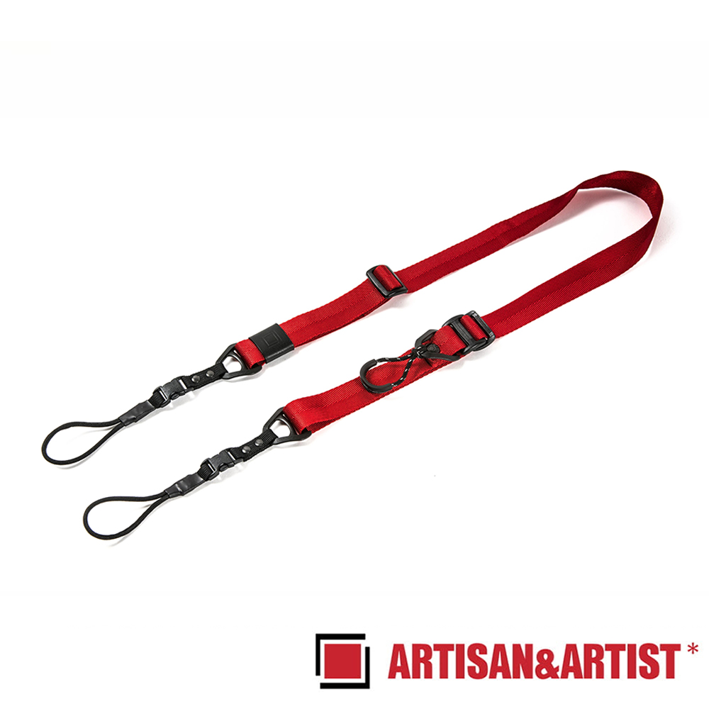 ARTISAN & ARTIST ACAM-25 易拉式相機背帶-紅色