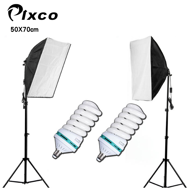 Pixco標準色溫50X70cm快速拆裝雙燈組