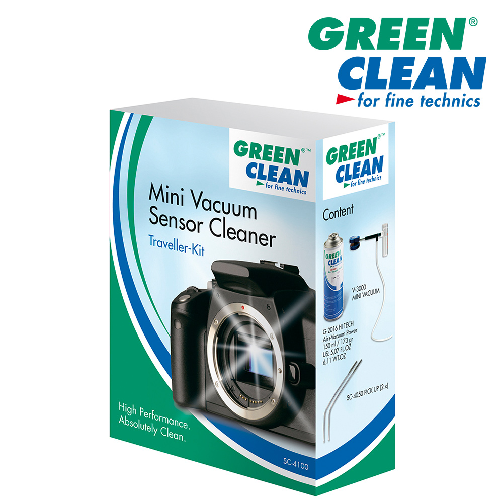 GREEN CLEAN MINI VACUUM SENSOR CLEANING CCD/CMOS清潔旅行組 SC-4100