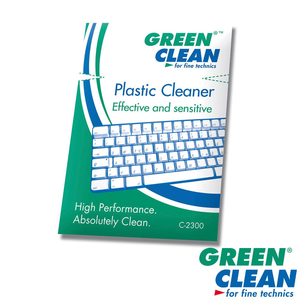 GREEN CLEAN Plastic Cleaner 辦公室清潔濕紙巾5入 C-2300-5