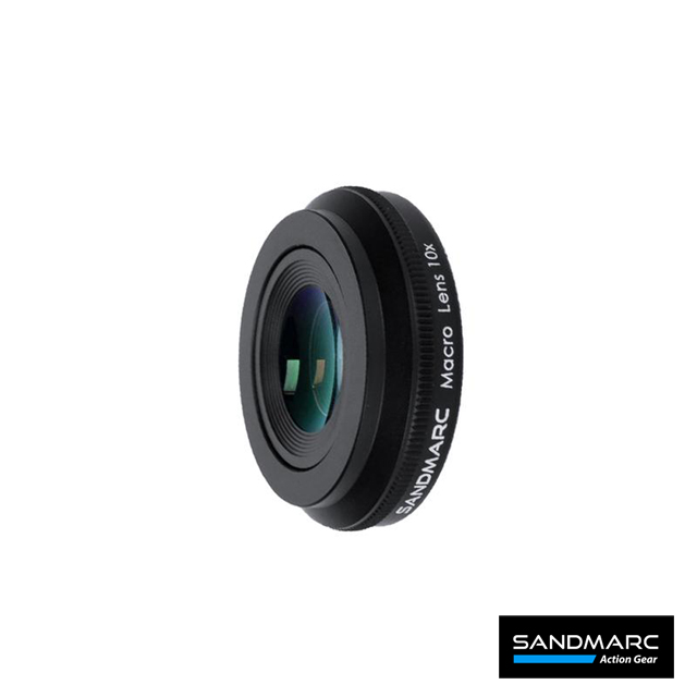 SANDMARC 10X 微距 HD 手機鏡頭 (內含鏡頭夾具 與 iPhone 12 Pro背蓋)