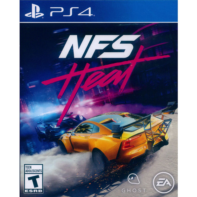 PS4《極速快感：熱焰 Need for Speed Heat》中英文美版